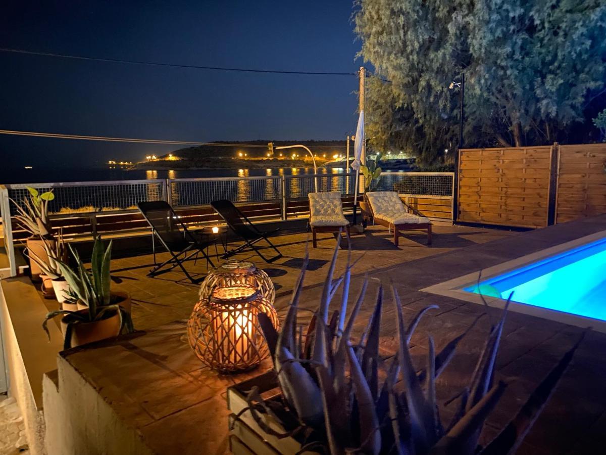 Seascape luxury villas Agia Marina  Exterior foto