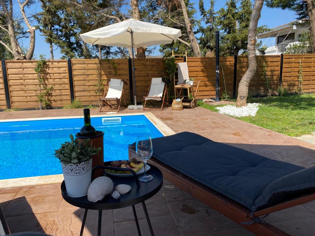 Seascape luxury villas Agia Marina  Exterior foto